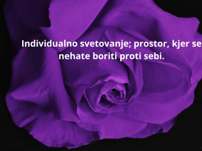 Individualno svetovanje prostor kjer se nehate boriti proti sebi