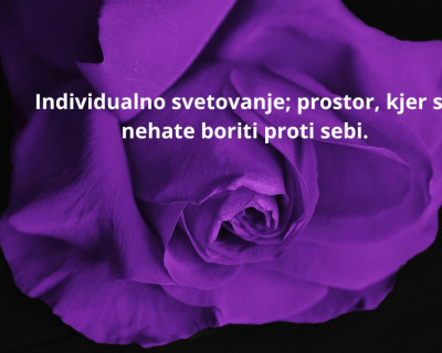Individualno svetovanje prostor kjer se nehate boriti proti sebi