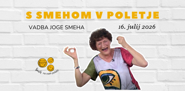 S smehom v poletje - Vadba Joge smeha