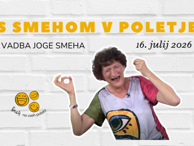 S smehom v poletje - Vadba Joge smeha