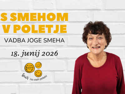 S smehom v poletje - Vadba Joge smeha