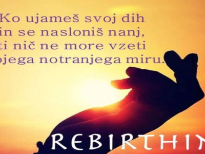 Rebirthing - Dih, nežen kot svila v Ljubljani