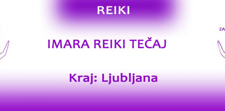 Imara reiki tečaj