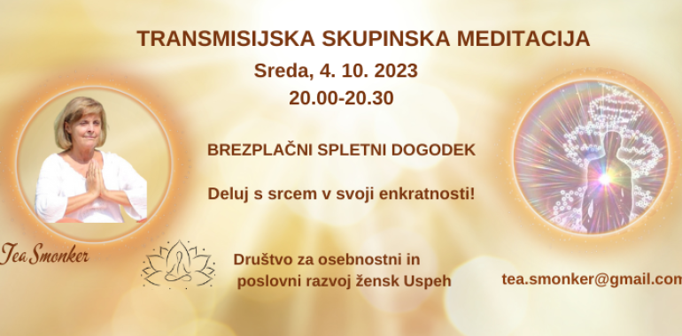 Transmisijska skupinska meditacija 