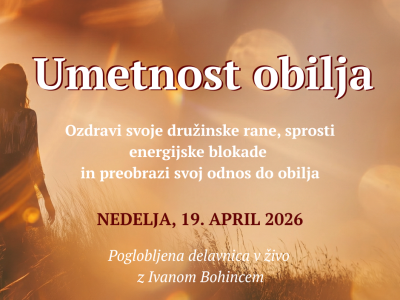 Postavitev temeljev in aktivacija obilja, Kranj, 19.04.2026