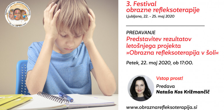 Predstavitev rezultatov projekta Obrazna refleksoterapija v šoli