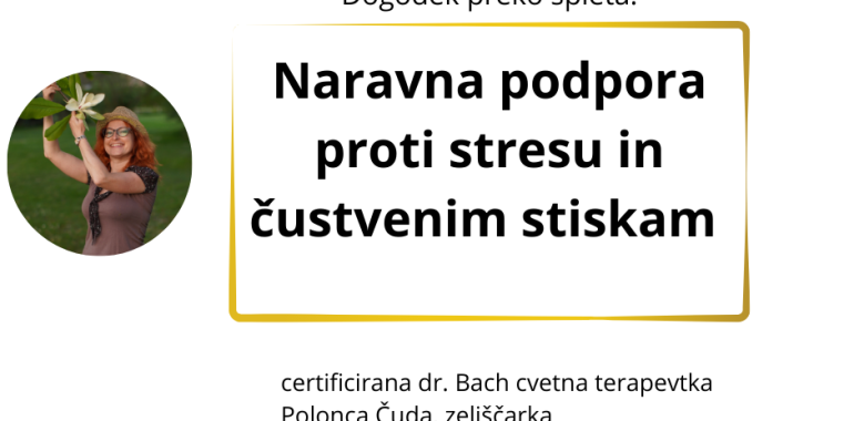 Naravna podpora proti stresu in čustvenim stiskam