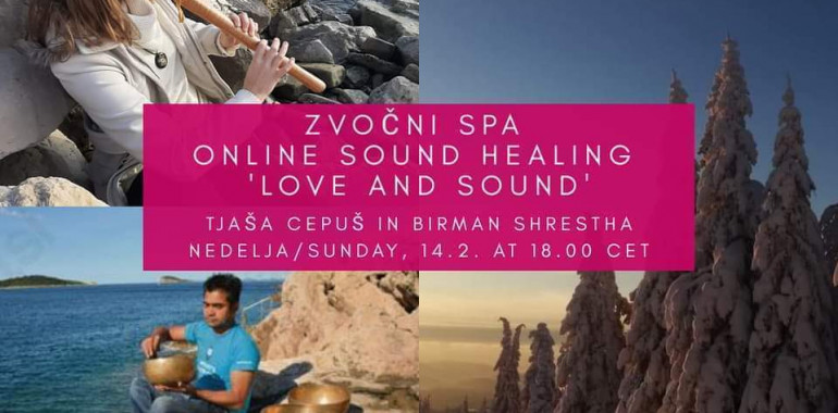 Zvočni SPA online - zdravilni koncerti z glasbeniki
