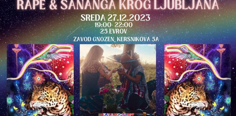 Rapé in Sananga Krog Ljubljana