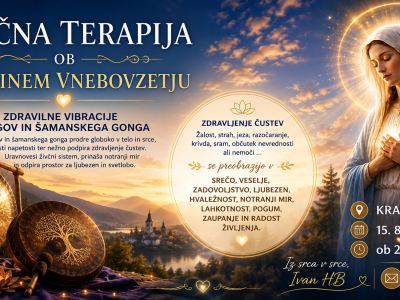 Zvočna terapija ob Marijinem vnebovzetju