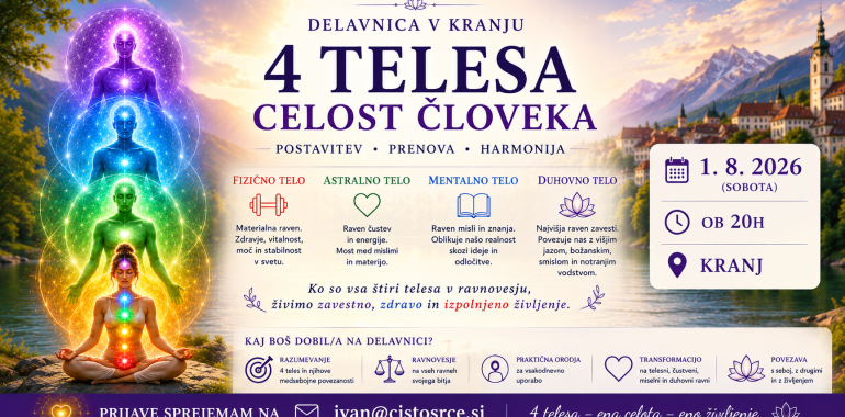 Popolna prenova - 4 Telesa - pod vplivom Saturna