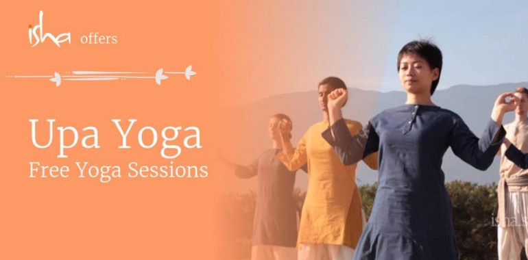 ISHA UPA YOGA: 5 minut za zdravje, radost, mir, ljubezen, uspeh