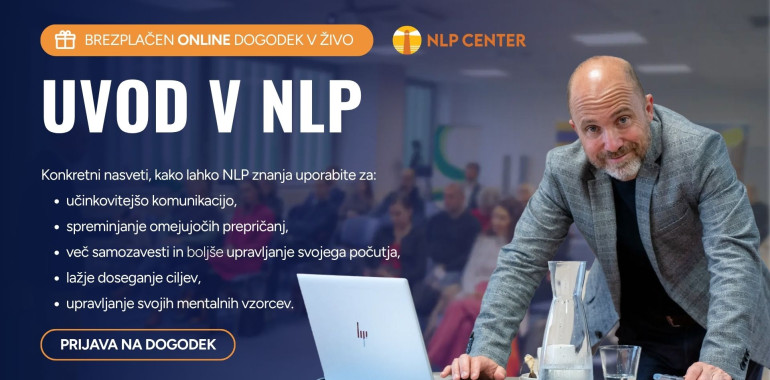 Uvod v NLP Online - brezplačen online dogodek v živo!