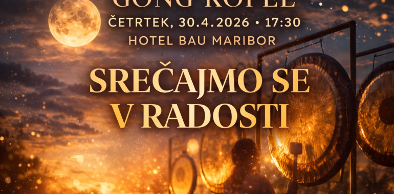 Gong harmonizacija za vse energijske centre