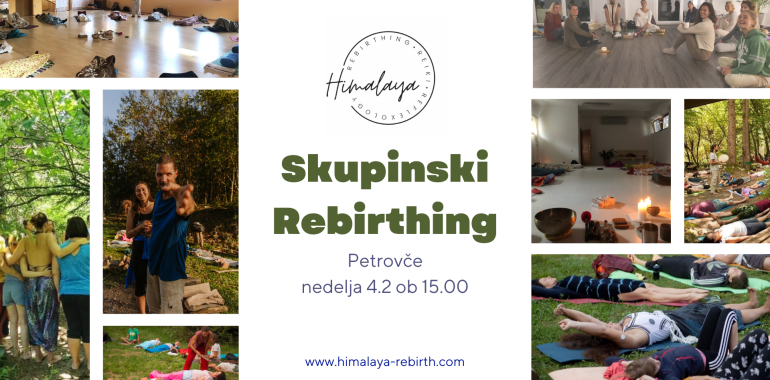 Skupinski rebirthing v Petrovčah nedelja 2.4 ob 15.00