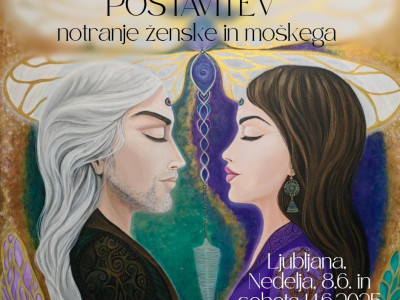 Izkustvena delavnica: Postavitev notranje ženske in moškega