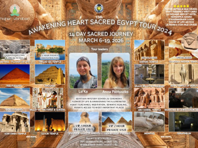 Duhovno potovanje v Egipt 2026 (v anglescini)