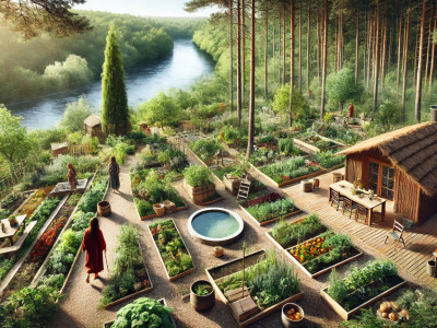 Od semena do pridelka: Pot trajnostne pridelave na skupnostni njivi Herbalist