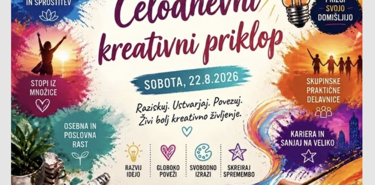 Celodnevni kreativni priklop