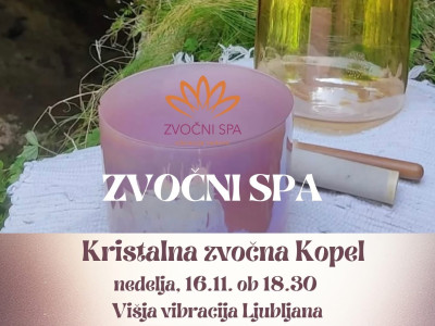 Zvočni SPA: Kristalna Zvočna Kopel