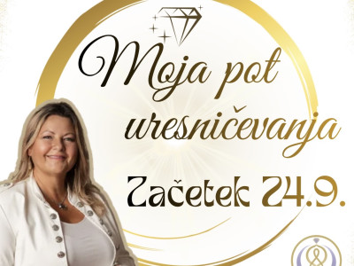 Moja pot uresničevanja (4 mesečna delavnica)