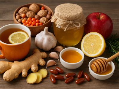 Kako okrepiti imunski sistem za zdravo in vitalno jesen ter zimo?