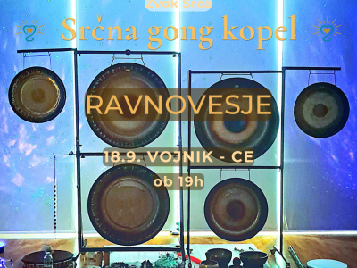 Srčna gong kopel v naravi / VOJNIK - CE