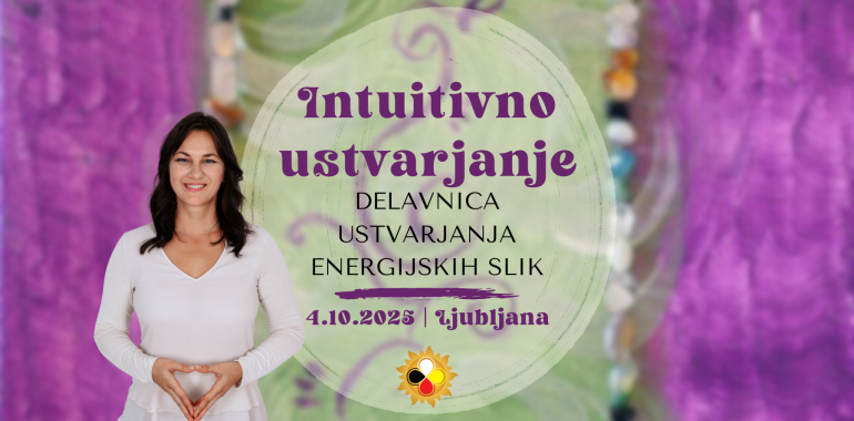 Delavnica Intuitivno ustvarjanje - energijske slike