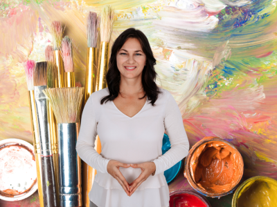 Delavnica Intuitivno ustvarjanje - slikanje za dušo