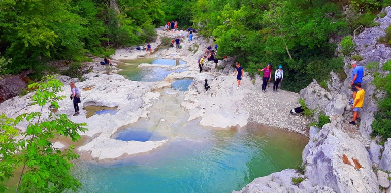 Izlet 7 magičnih slapov Mirne v Istri 