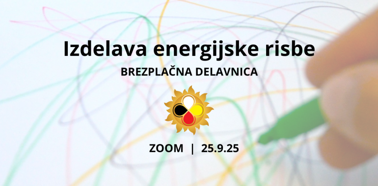 Brezplačna delavnica - Izdelava energijske risbe