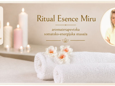 Tretma; aromaterapevtske somatsko‑energijske masaže