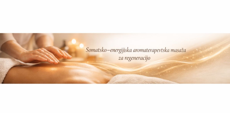 Aromaterapevtska masaža za stres, napetosti in regeneracijo