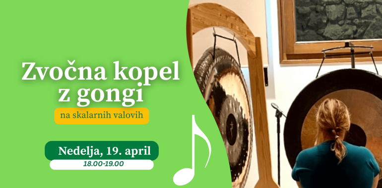 Zvočna kopel na skalarnih valovih