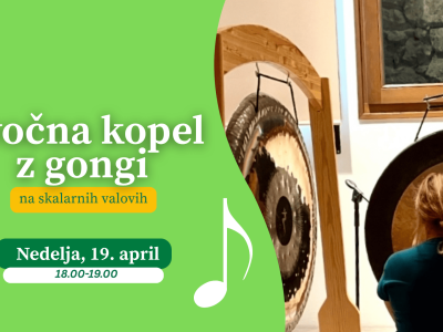 Zvočna kopel na skalarnih valovih