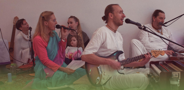 Kirtan session v Mariboru