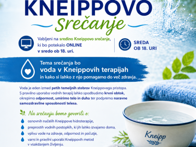 Junijsko Kneippovo spletno srečanje