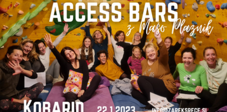 Access bars® delavnica z Mašo Plaznik