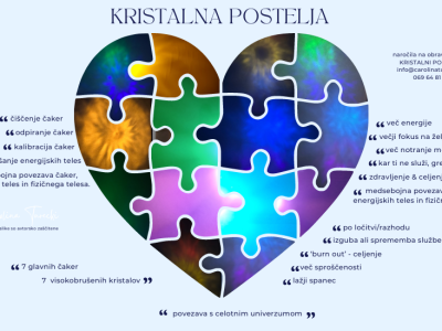 KRISTALNA POSTELJA - opis in obravnava