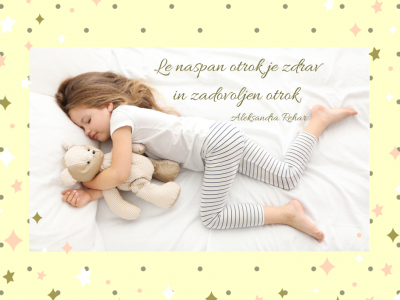 Kako otroke pripraviti do spanja?