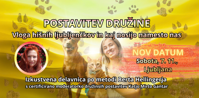 Postavitev družine: Vloga ljubljenčkov in kaj nosijo namesto nas