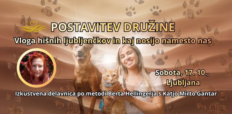 Postavitev družine: Vloga ljubljenčkov in kaj nosijo namesto nas