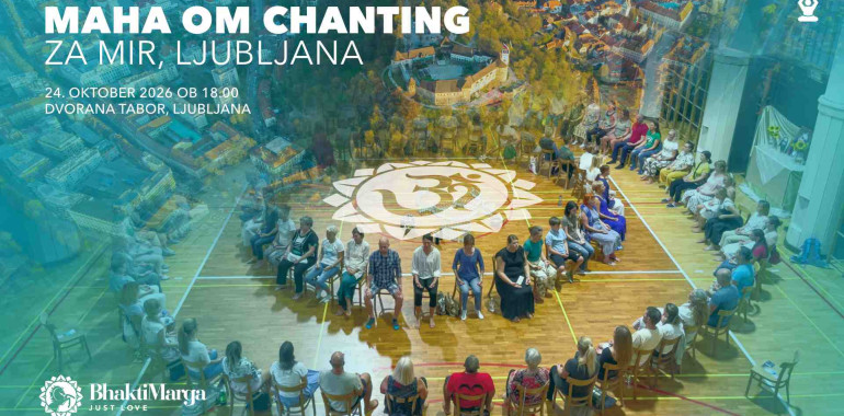 Maha OM Chanting za mir – 10 let povezovanja