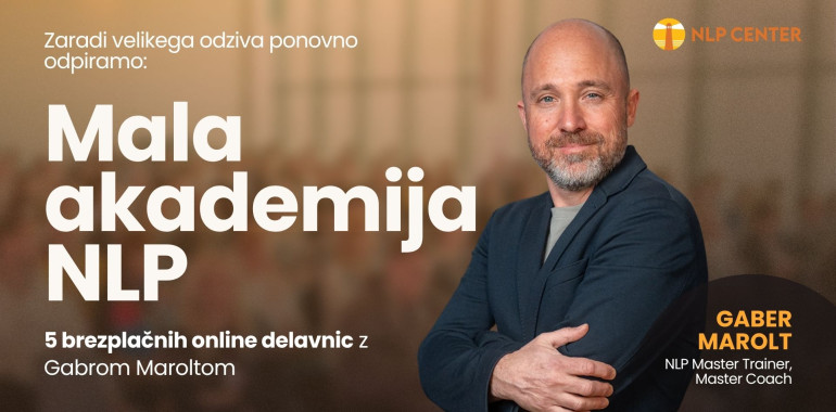 Mala Akademija NLP - 5 brezplačnih online delavnic