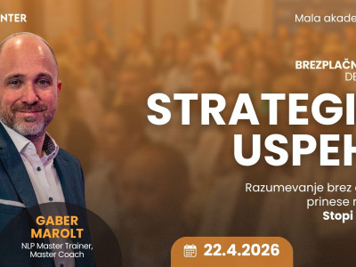 Strategije uspeha - brezplačna online delavnica
