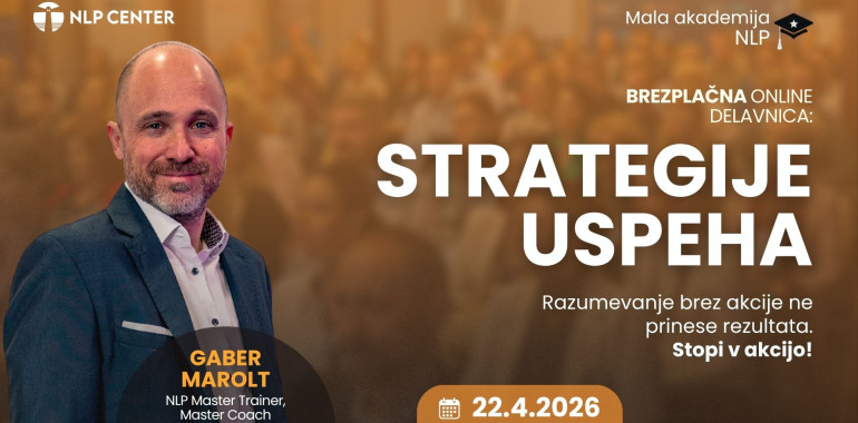 Strategije uspeha - brezplačna online delavnica