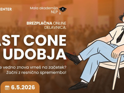 Pasti cone udobja - brezplačna online delavnica