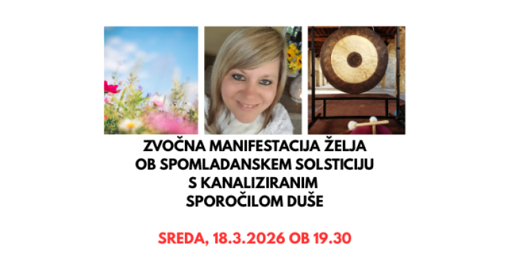 Zvočna manifestacija želja ob spomladanskem solsticiju