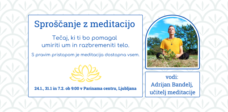 Sproščanje z meditacijo