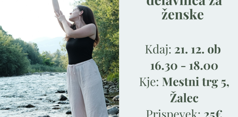 Mehkoba giba: plesna delavnica za ženske